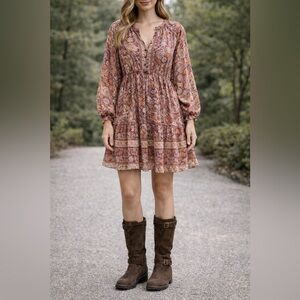 Donald J. Pliner Brown Suede Combat Boots.  Great condition. Very rarely worn.